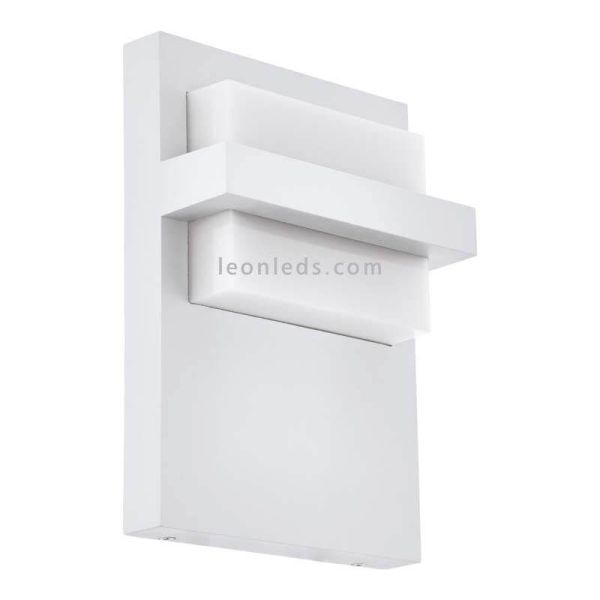 Aplique LED exterior Culpina de aluminio | LeónLeds Iluminación | lámpara de pared blanco