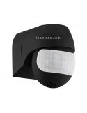 Detector de movimiento negro serie Detect Me Eglo Iluminación | LeonLeds Iluminación