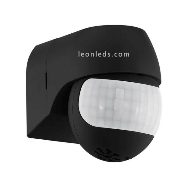 Detector de movimiento negro serie Detect Me Eglo Iluminación | LeonLeds Iluminación