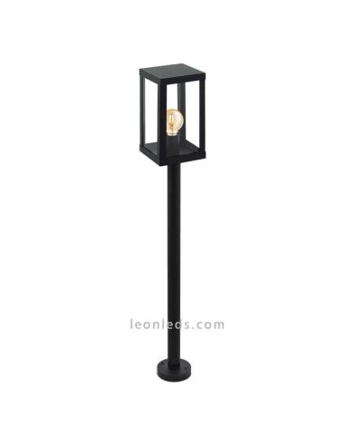 Baliza exterior de acero E27 Alamonte Eglo Ilumnación | LeonLeds Iluminación