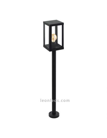 Baliza exterior de acero E27 Alamonte Eglo Ilumnación | LeonLeds Iluminación