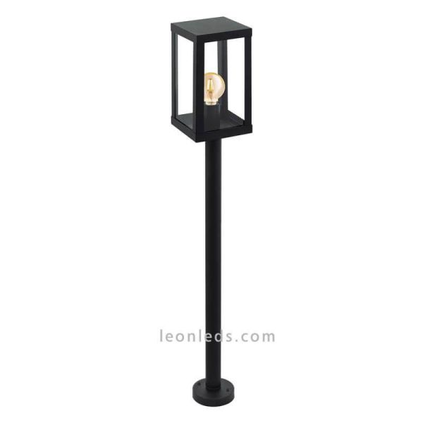Baliza exterior de acero E27 Alamonte Eglo Ilumnación | LeonLeds Iluminación