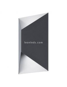 Aplique LED Predazzo exterior geométrico antracita Eglo Iluminación | LeónLeds Iluminación