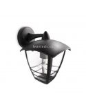 E27 aplique preto de parede MyGarden Creek para exterior não incluído Philips | Leon Iluminação LED