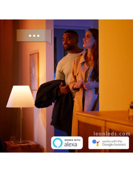 Lámpara de techo LED Ensis Hue 2X39W 4090331P9 Philips Hue | LeonLeds
