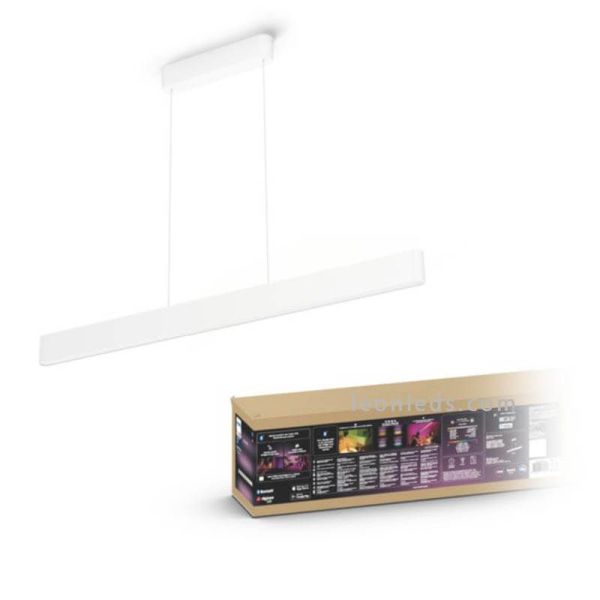 Lámpara de techo LED Ensis Hue 2X39W 4090331P9 Philips Hue | LeonLeds