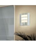 Aplique E27 City exterior sin sensor acero inoxidable ambiente  Eglo Iluminación | LeónLeds Iluminación