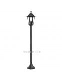 Farola exterior aluminio 1xE27 Laterna Eglo Iluminación | LeonLeds Iluminación