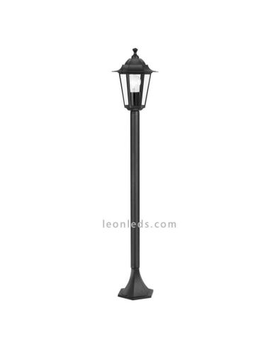 Farola exterior aluminio 1xE27 Laterna Eglo Iluminación | LeonLeds Iluminación