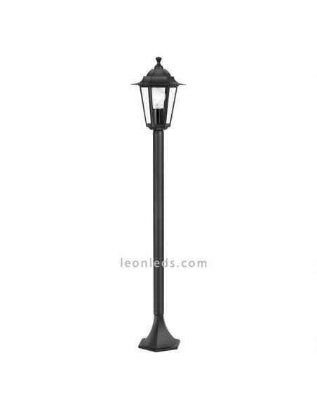 Farola exterior aluminio 1xE27 Laterna Eglo Iluminación | LeonLeds Iluminación
