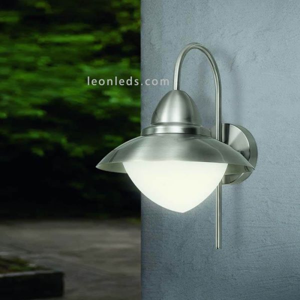 Applique murale E27 Sidney en acier et verre ambiant extérieur Eglo Iluminación | Éclairage LeonLeds