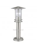Balise d'extérieur E27 Inox Lisio Eglo Lighting | Éclairage LeonLeds