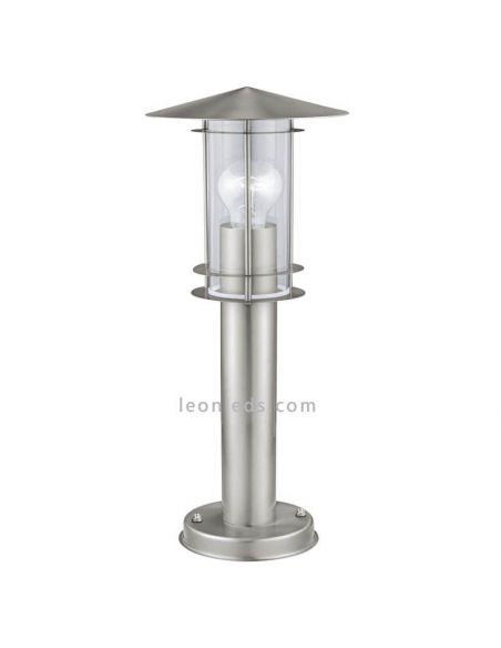 Farol exterior E27 em aço inox Lisio Eglo Iluminação | Leon Iluminação LED