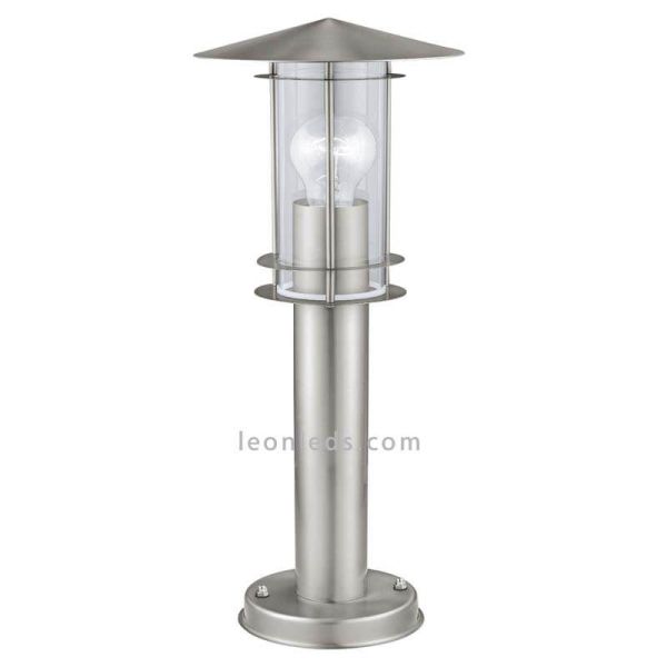 Balise d'extérieur E27 Inox Lisio Eglo Lighting | Éclairage LeonLeds