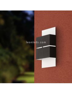 Applique murale LED moderne Kibea anthracite Eglo iluminación| Éclairage LeónLeds | 2