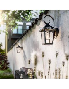 Aplique para exterior clásico E27 Buzzard Philips | LeonLeds Iluminación 2