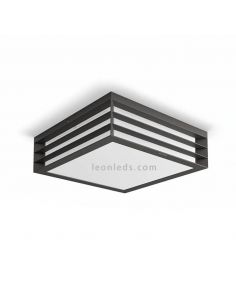 Plafón de techo exterior cuadrado E27 Moonshine 2