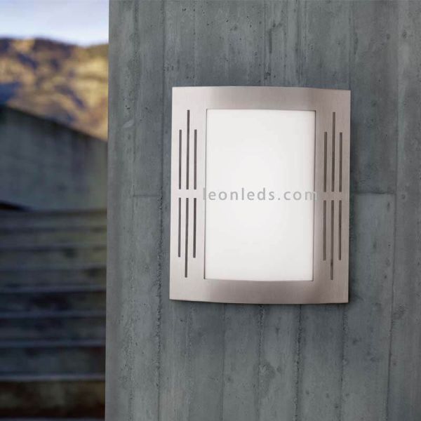 Aplique City E27 decorativo Eglo Iluminación exterior | LeonLeds Iluminación