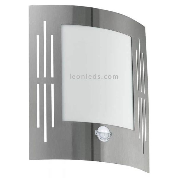 Candeeiro de parede decorativo E27 City com sensor de movimento Eglo Iluminación | Leon Iluminação LED
