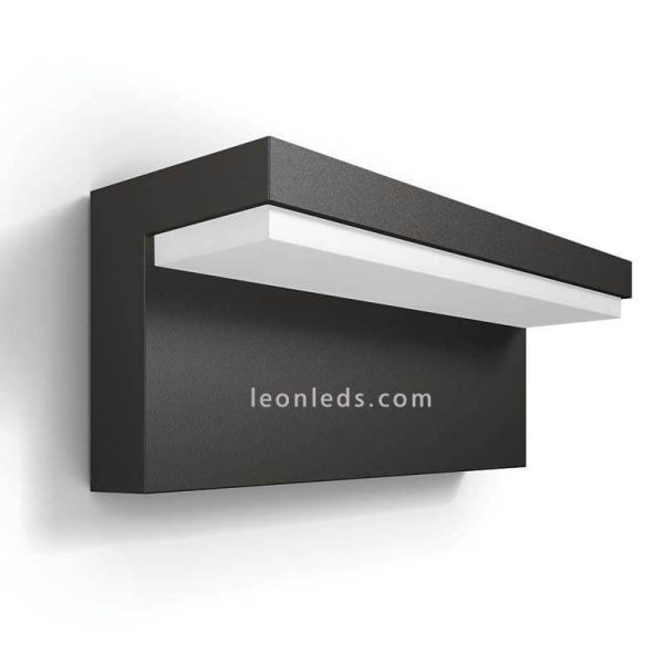 Arandela LED para exteriores de alumínio Bustan Philips | Leon Iluminação LED