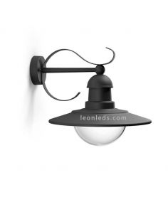 Aplique exterior vintage E27 aluminio Topiary Philips | LeonLeds Iluminación
