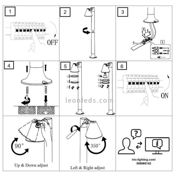 Lampe d'extérieur en forme de cloche...