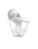 Aplique E27 aluminio blanco MyGarden Creek Philips | LeónLeds Iluminación