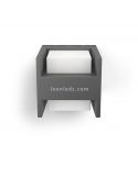 Aplique LED exterior cuadrado Arbour antracita 2x4.5W Philips | LeonLeds Iluminación