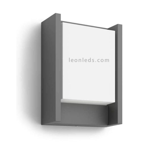 Applique murale d'extérieur à LED en aluminium Arbor Philips | Éclairage LeonLeds