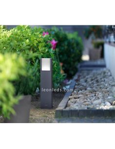 Baliza moderna LED para exterior IP44 Arbour Philips | LeonLeds Iluminación 2