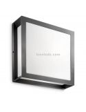 Aplique de pared o Plafón de techo para exterior 2 x E27 Skies Philips | LeonLeds Iluminación