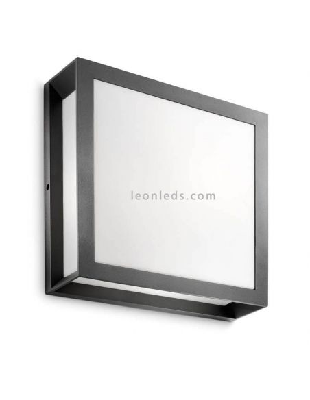 Aplique de pared o Plafón de techo para exterior 2 x E27 Skies Philips | LeonLeds Iluminación