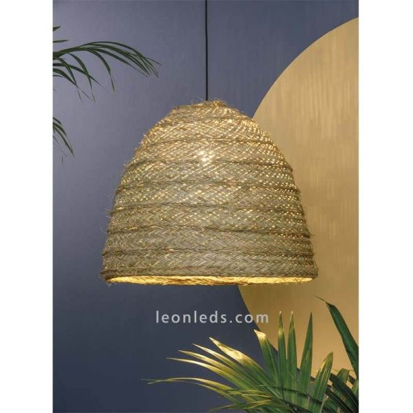 Luminária de teto artesanal E27 Moyana foto ambiente ACB iluminación| Leon Iluminação LED