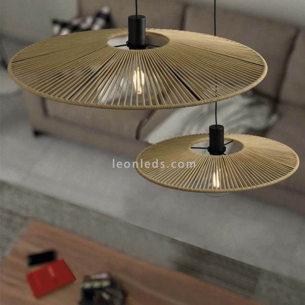 Luminária de teto Pamela cor areia ACB Iluminación | Leon Iluminação LED