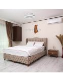 Ventilador de techo LED con mando a distancia Alisio Mini Blanco 7493 Mantra | LeonLeds Iluminación