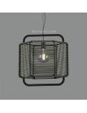 Lámpara de techo colgante estilo retro L Verde Corda ACB iluminación| LeonLeds Iluminación