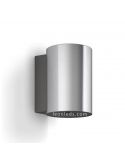 Aplique de pared exterior LED IP44 acero inoxidable Buxus Philips | LeonLeds Iluminación