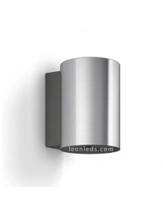 Aplique de pared exterior LED IP44 acero inoxidable Buxus Philips | LeonLeds Iluminación