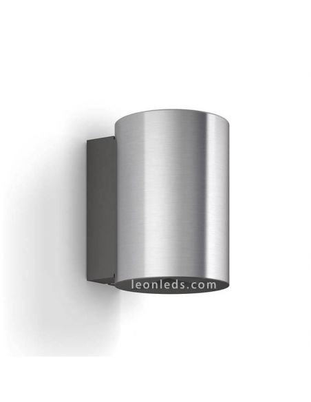 Aplique de pared exterior LED IP44 acero inoxidable Buxus Philips | LeonLeds Iluminación