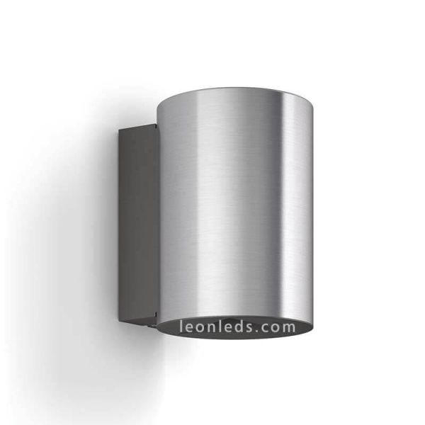 Aplique de pared exterior LED IP44 acero inoxidable Buxus Philips | LeonLeds Iluminación