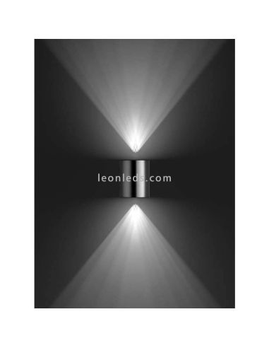 Aplique de pared para ambientes de exterior LED IP44 de acero inoxidable Buxus Philips | LeonLeds Iluminación
