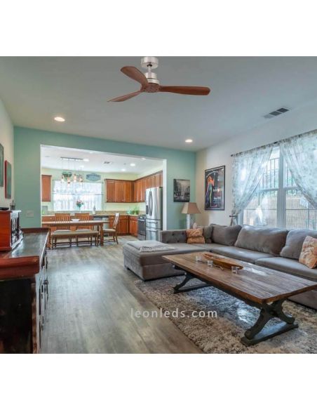 Lantau Mini ventilador de teto sem luz 33508 room photo Faro Barcelona | Leon Iluminação LED