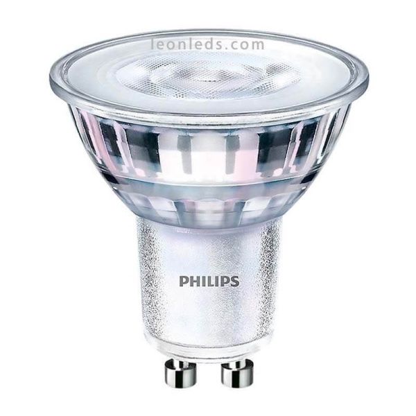 Bombilla LED Philips GU10 Cristal CorePro LEDSpot MV 3.5W | Bombilla Halógena LED Philips | LeonLeds Iluminación