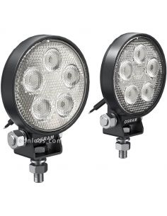 Faro de trabajo LED redondo 550Lm VX70-SP LEDWL102-SP Pack 2 Unidades 4062172150699 | LeonLeds 2