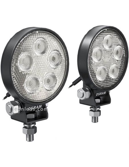 Pack Faro de trabajo LED redondo 550Lm VX70-SP LEDWL102-SP Pack 2 Unidades 4062172150699 | LeonLeds