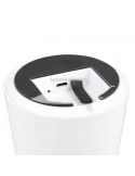 Lámpara pórtatil LED USB para exterior Lennon | LeónLeds Iluminación | lámpara seta blanca con carga USB