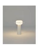 Lámpara de sobremesa para ambientes de interior blanco serie Faro Mantra Iluminación | LeónLeds Iluminación