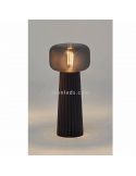 Lampe de table d'intérieur noire Faro Mantra Iluminación | Éclairage LeonLeds
