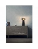 Lampe de table d'intérieur de couleur noire Faro ambient photo Mantra Iluminación | Éclairage LeonLeds