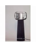 Lámpara de sobremesa interior diseño moderno y color negro serie Faro Mantra Iluminación | LeónLeds Iluminación